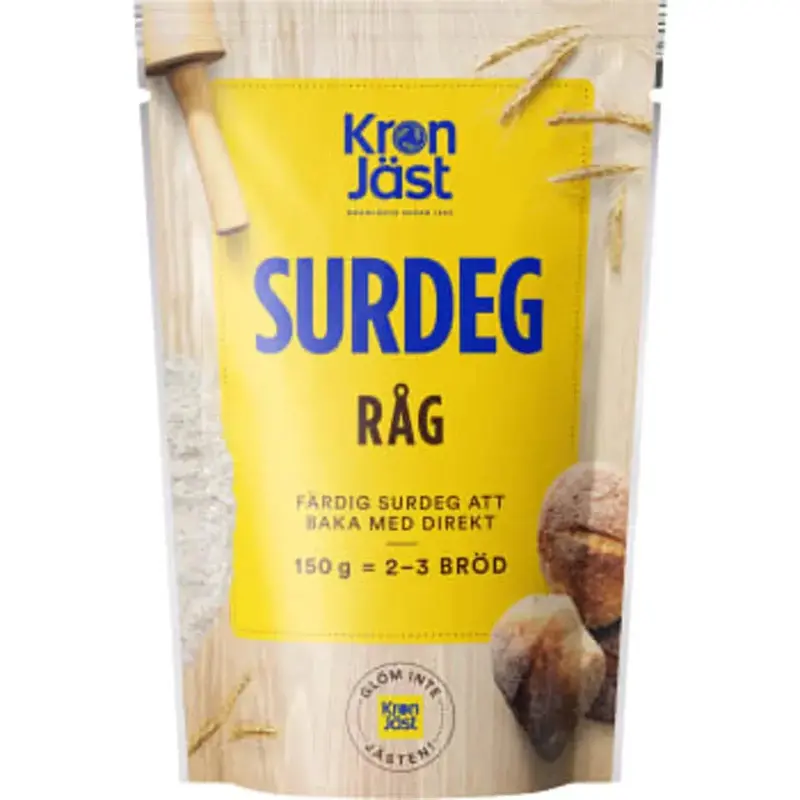 KronJäst Surdeg Råg - Sourdough Rye - 150g