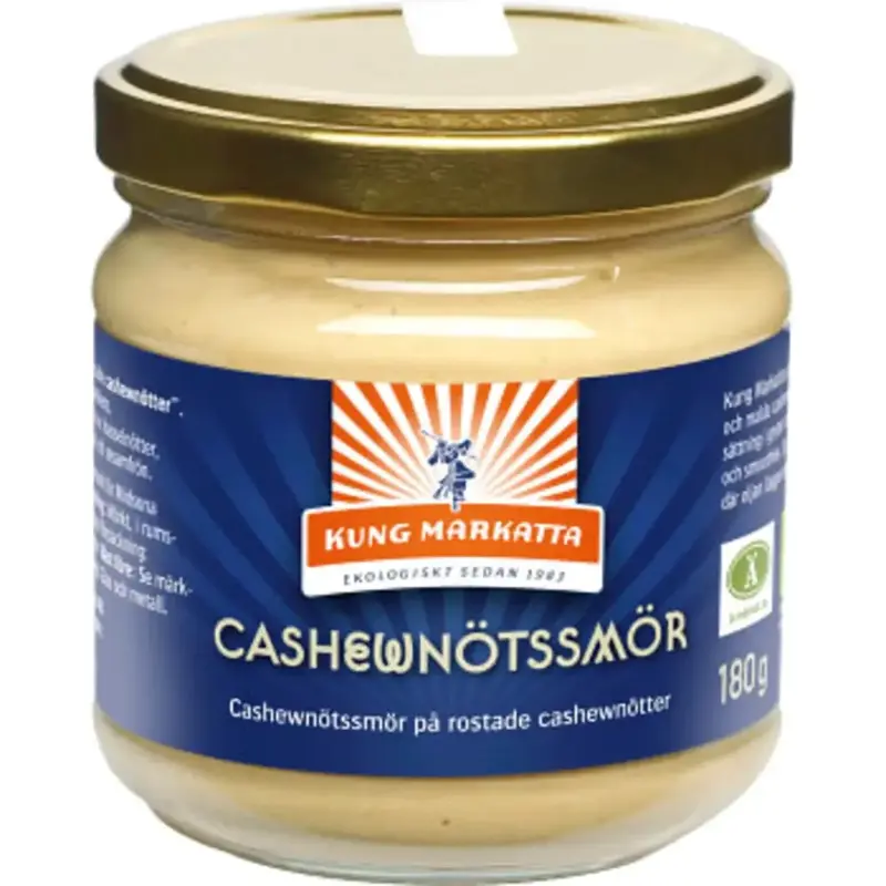 Kung Markatta Cashewnötssmör EKO - Cashew nut butter - 180g