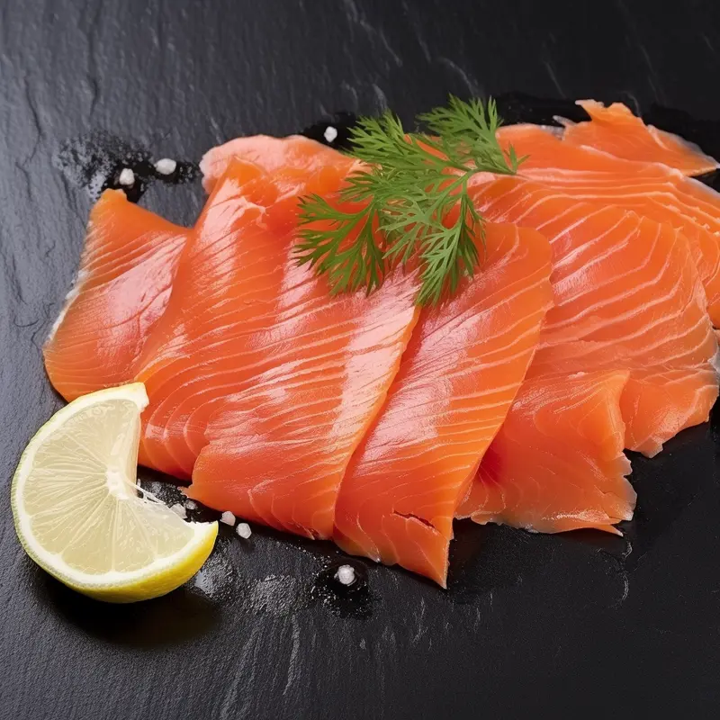 Kungälv Kallrökt Skivad lax - Sliced Cold-Smoked Salmon 200 g