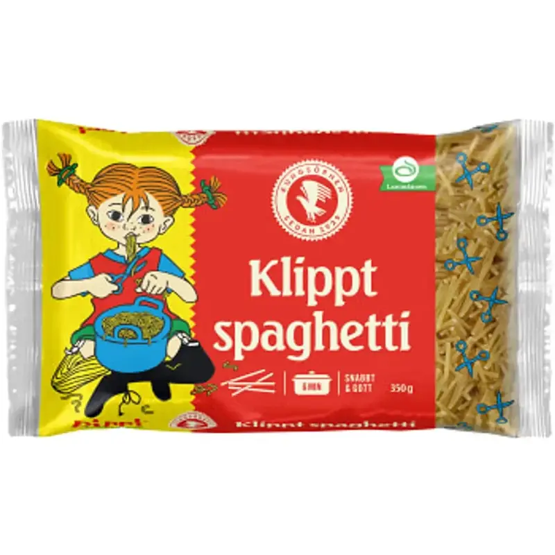 Kungsörnen Klippt Spaghetti - Pippis cut spaghetti