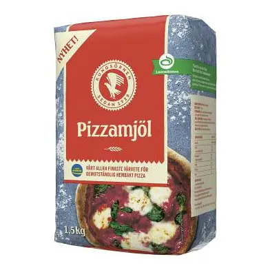 Kungsörnen Pizzamjöl - Pizza flour 1.5 kg