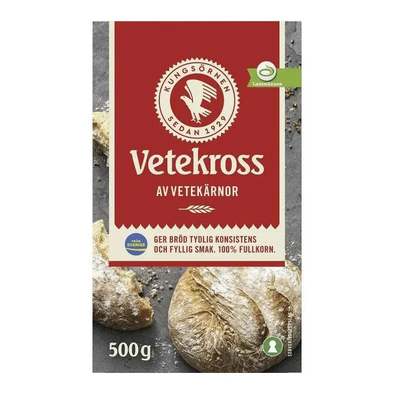 Kungsörnen Vetekross - Cracked Wheat 500g