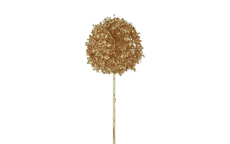Kunstblume Allium gold 75x12x5.6cm