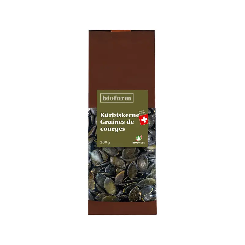 Kürbiskerne CH, Bio, 200g