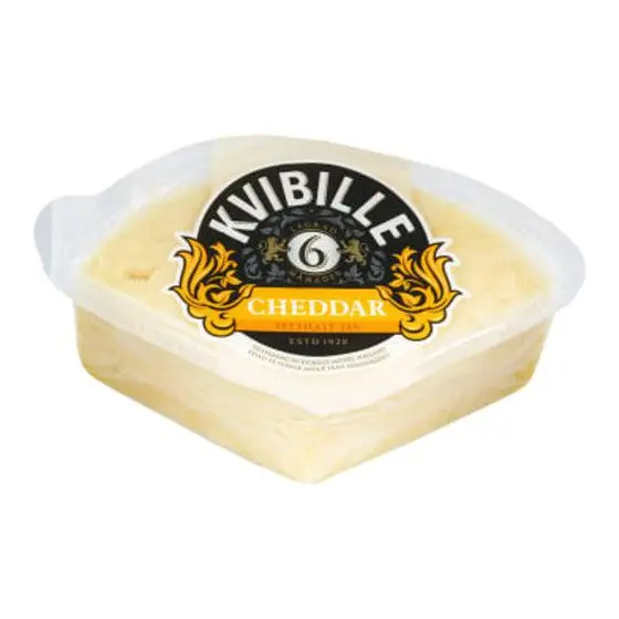 Kvibille Cheddar lagrad 6 mån 32% - Matured Cheddar Cheese 500 g