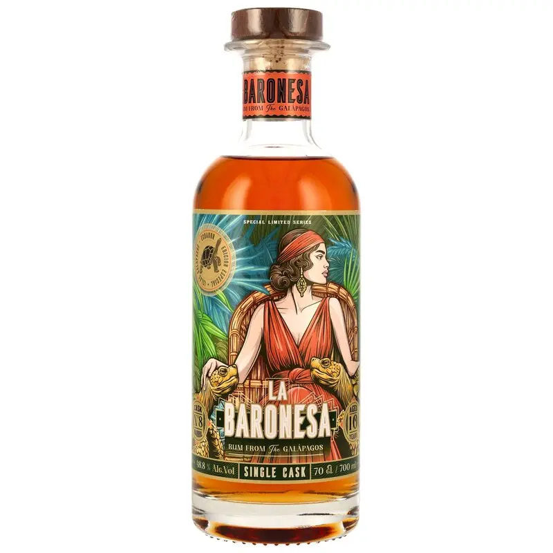 La Baronesa 10 y.o. Galapagos Rum - Release #1 (Ecuador)