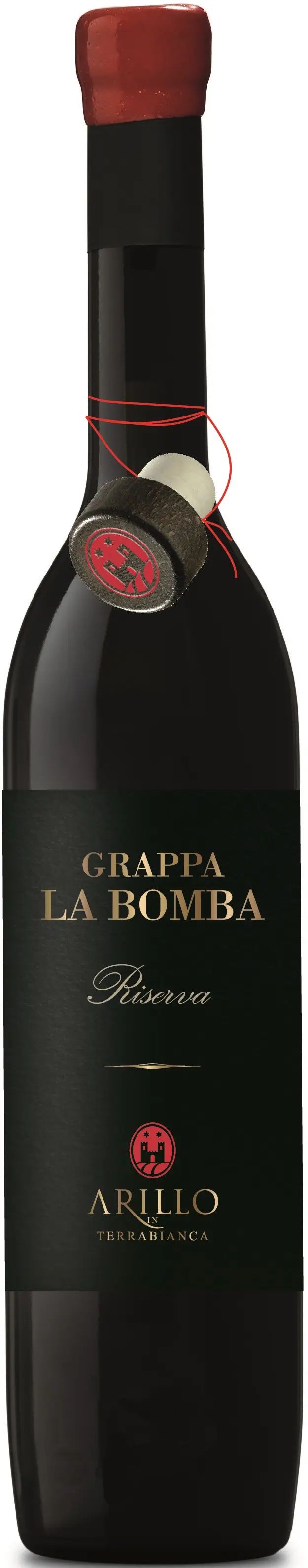 La Bomba Grappa Riserva, Arillo in Terrabianca, Radda in Chianti, 50cl