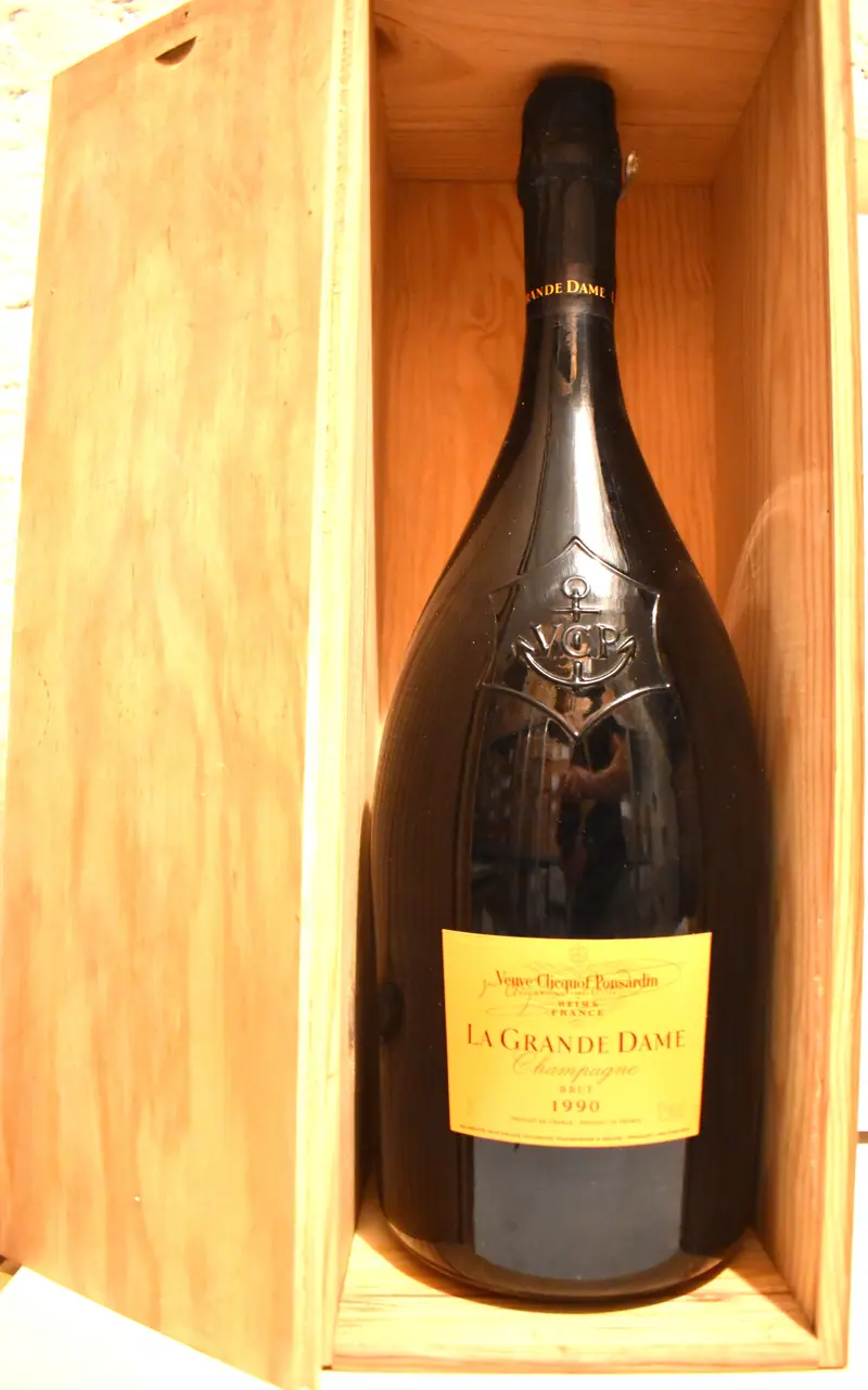 La Grande Dame 1990 3L - Champagne Veuve Clicquot - Coffret Bois - Jeroboam
