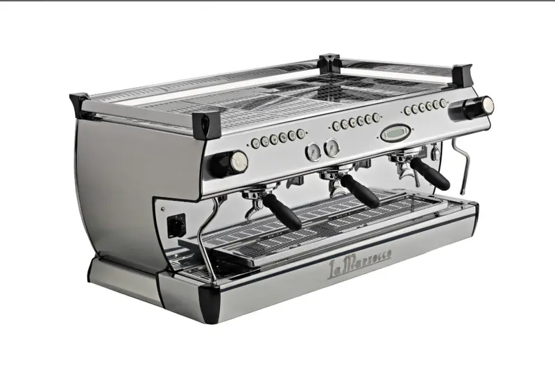 La Marzocco GB5 AV 3-gruppig – Dualboiler-Siebträgermaschine für Cafés