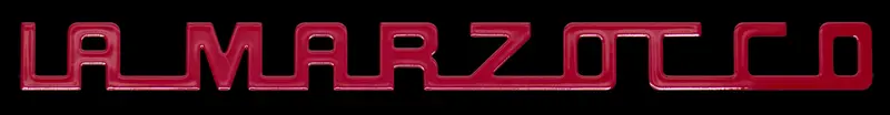 La Marzocco Schriftzug für Linea Micra, Pico, Laptop oder Arbeitsfläche