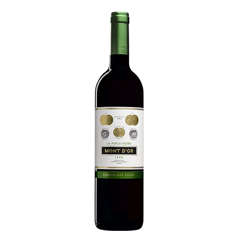 La Perle Noire Domaine du Mont d'or Assemblage rouge Valais AOC