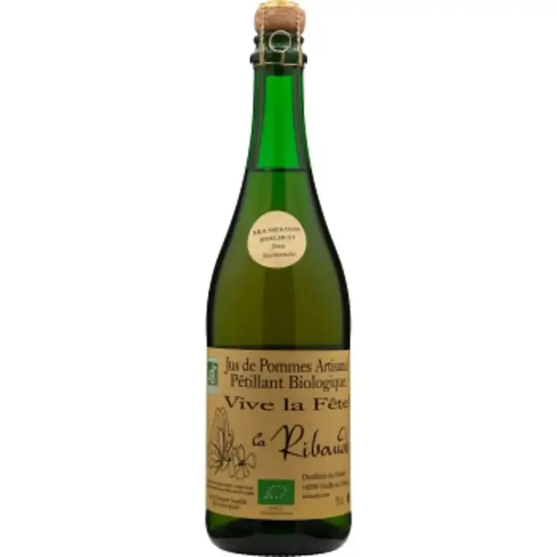 La Ribaude Äppelmust Mousserande- Apple Must Sparkling - 75cl