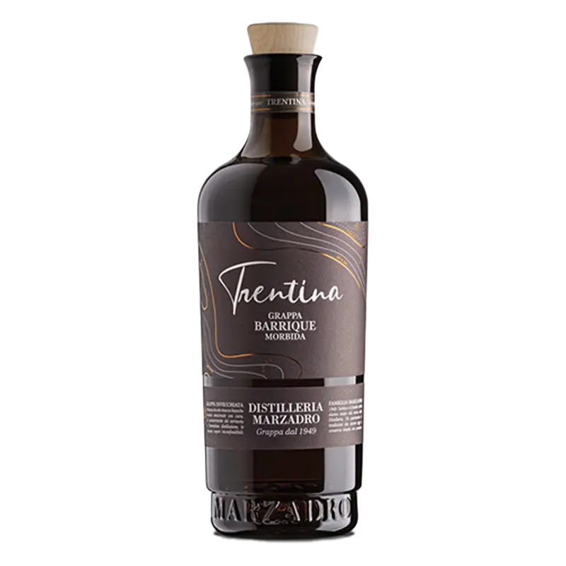 La Trentina - Grappa Invecchiata Morbida Barrique, Marzadro