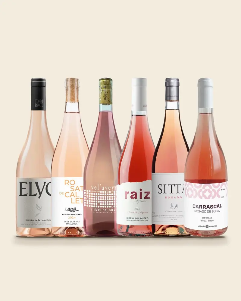 «La vie en rose» Roséwein Degustations-Box