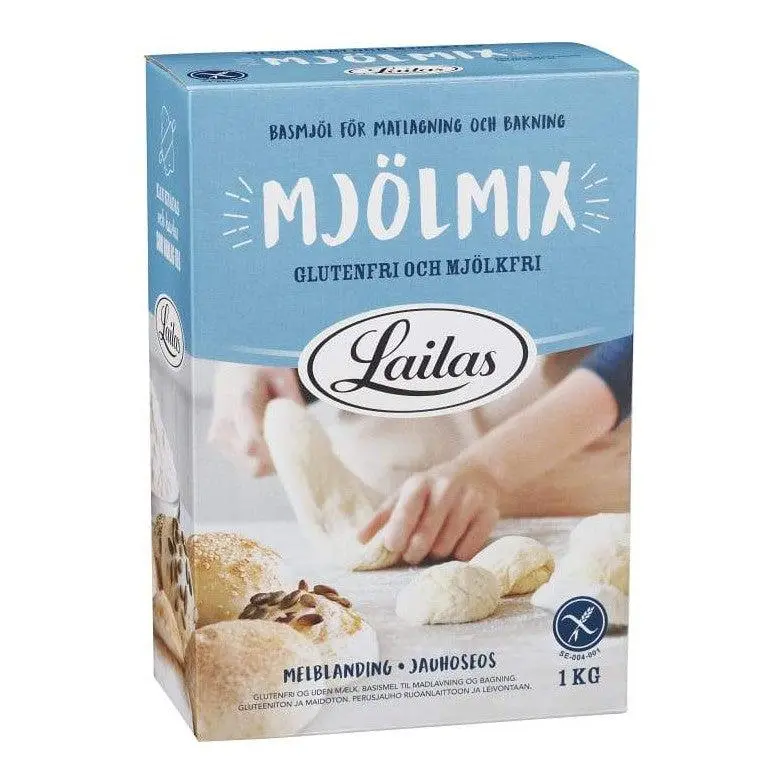 Lailas Mjölmix Laktosfri & Glutenfri - Flourmix Gluten free & Lactose free 1 kg