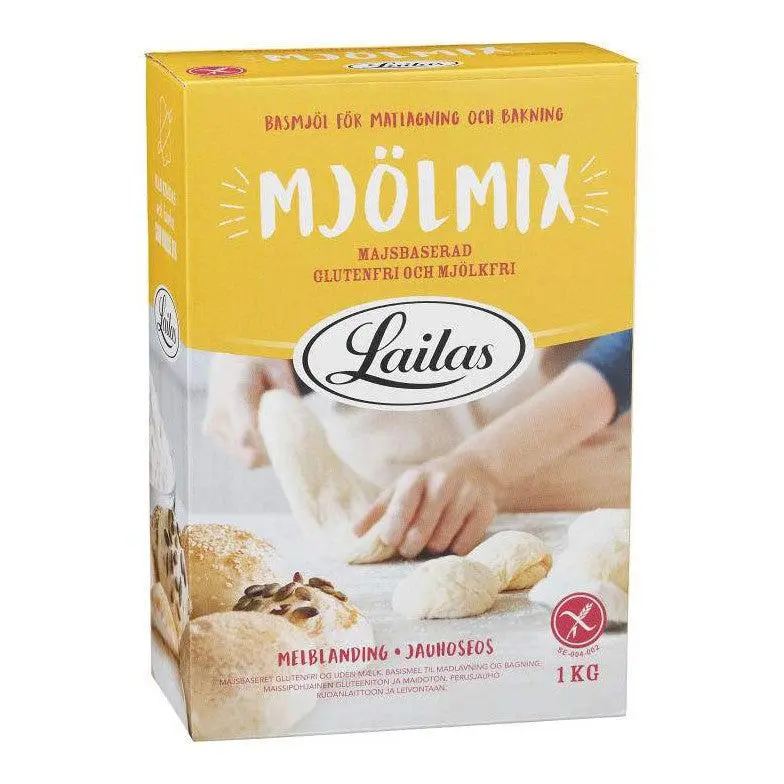 Lailas Mjölmix Majs Glutenfri - Flourmix Corn Gluten free 1 kg