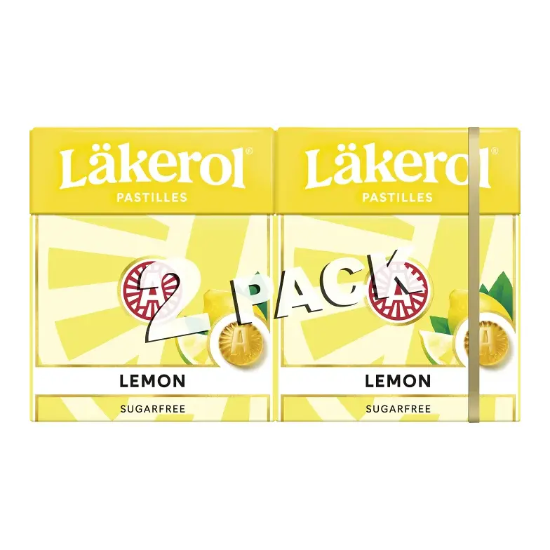 Läkerol Lemon 2 pcs 50g