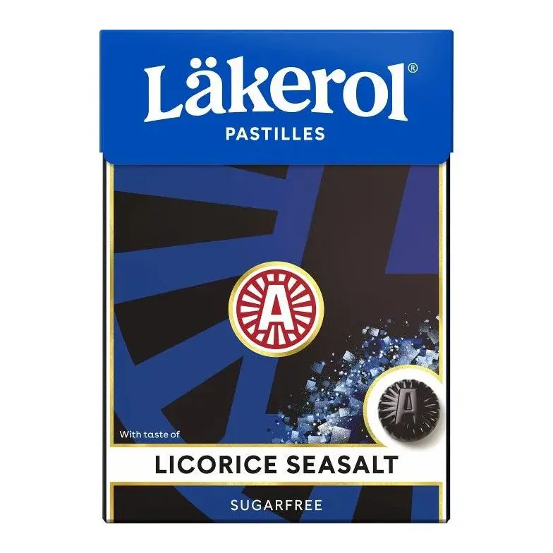 Läkerol Liquorice Seasalt 75g