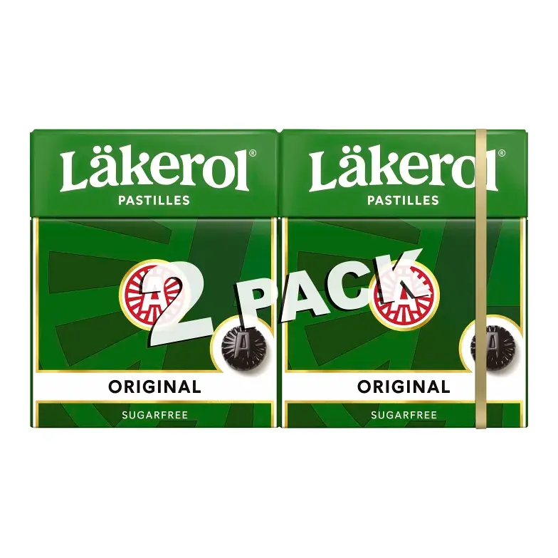 Läkerol Original Sugarfree 2 pcs 50g