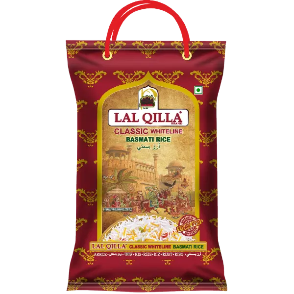 Lal Qilla Classic Whiteline Basmati Rice - 5 Kg