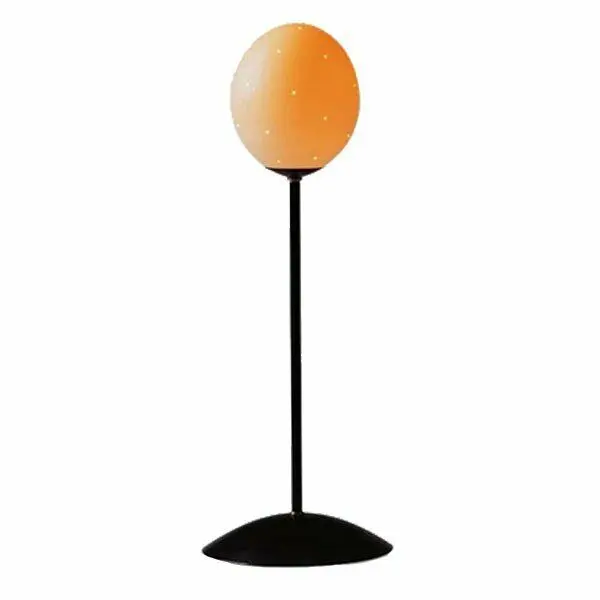 Lambert Tischlampe Straussenei H 50cm