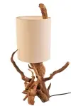 Lampe Schwemmholz H 57cm