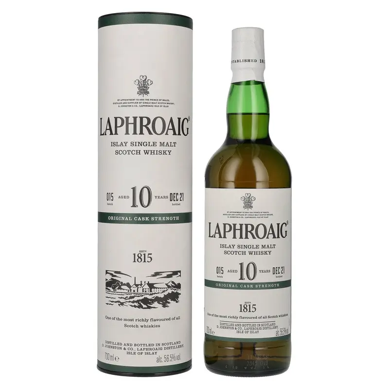 Laphroaig 10 Years Old Cask Strength Batch 15
