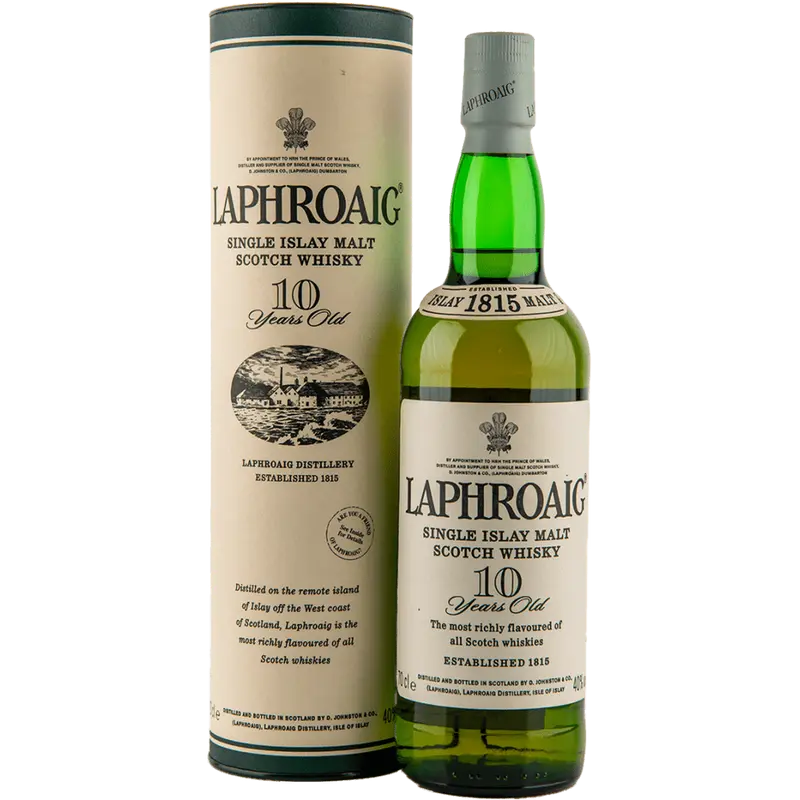 Laphroaig 10 Years Single Malt Islay Whisky 40%