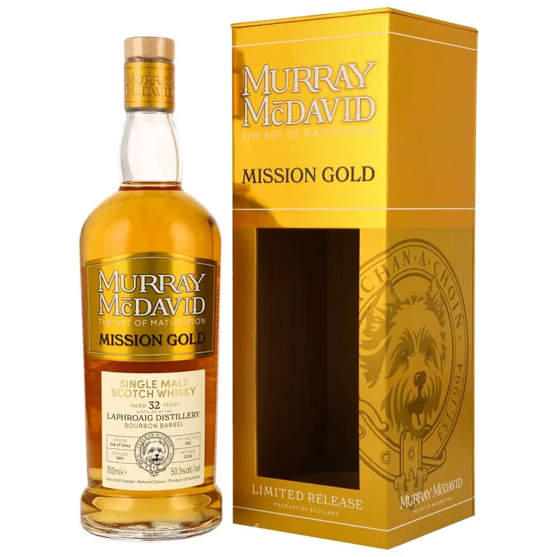 Laphroaig 1991/2024 - 32 y.o. - Bourbon Barrel #2410092 - Murray McDavid