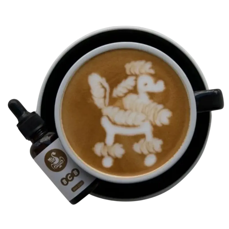 Latte Art-Tropfen Barista Carls Blend BCB