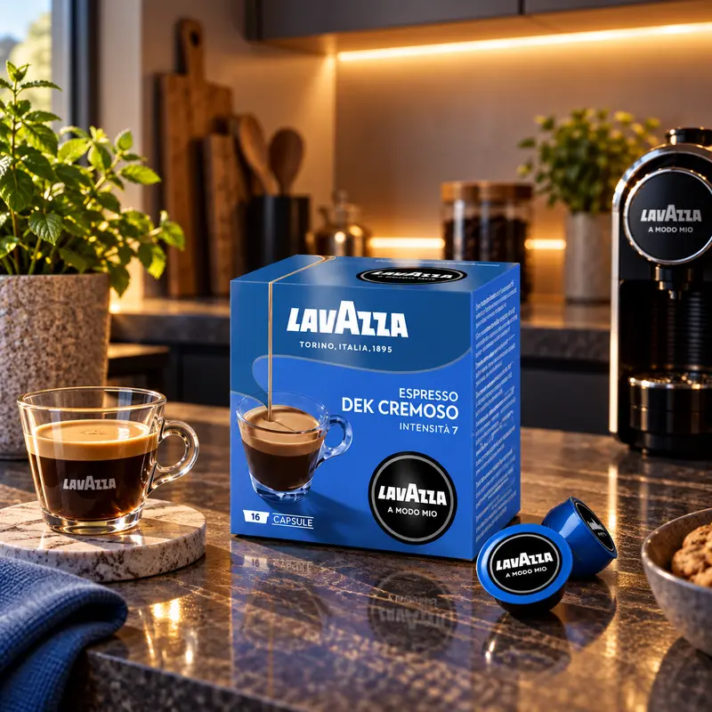LAVAZZA A MODO MIO DECAFFEINATO CREMOSO 16 Kapseln