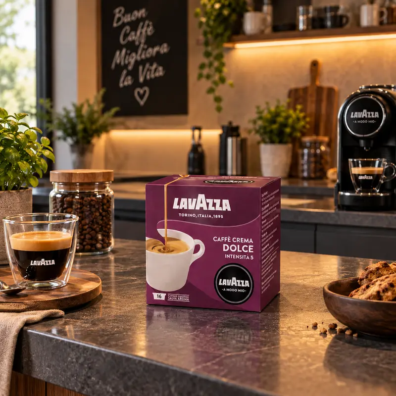 LAVAZZA A MODO MIO LUNGO DOLCE 100% Arabica 16 Kapseln