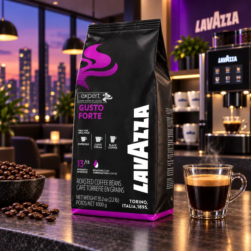 LAVAZZA GUSTO FORTE 100% Robusta 1kg Kaffeebohnen