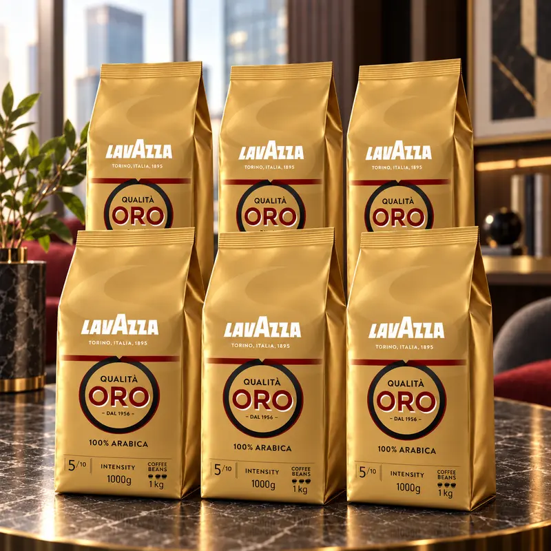 Lavazza Qualita Oro 100% Arabica 6 kg Kaffeebohnen