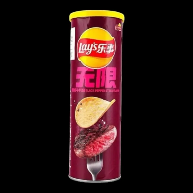 Lay's Black Pepper Rib Eye Steak Flavor 90g