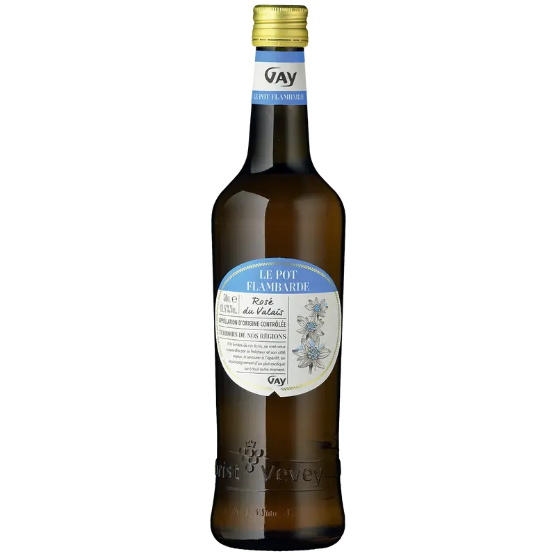 Le Pot Flambarde Maurice Gay, Rosé du Valais AOC
