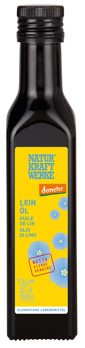Leinöl nativ 250 ml Demeter