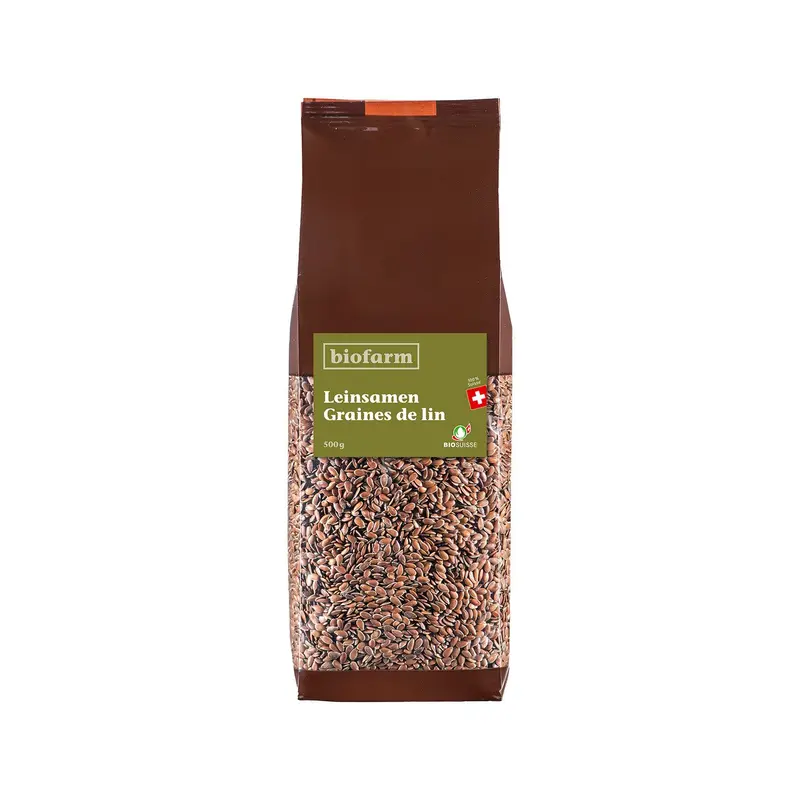 Leinsamen CH, Bio, 500g