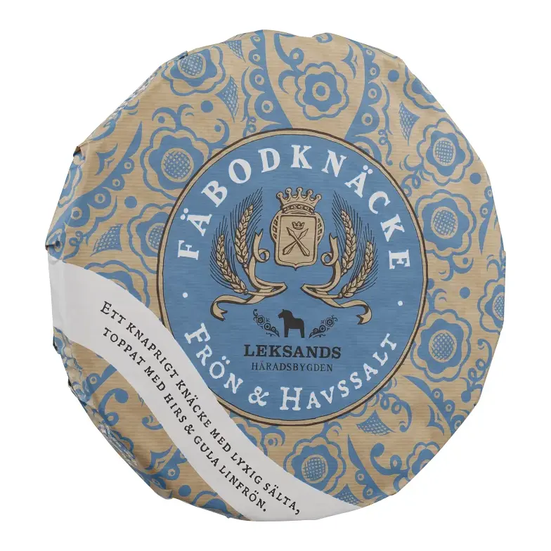 Leksands Fäbodknäcke Frön & Havssalt - Crisp Bread Seeds & Seasalt 530g