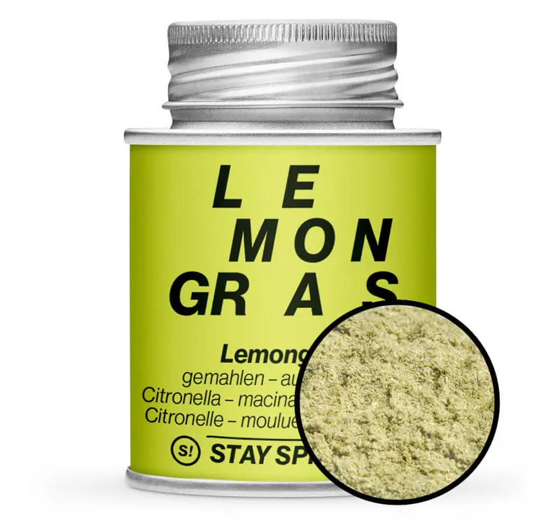 Lemongras - Zitronengras - gemahlen - thailändisch