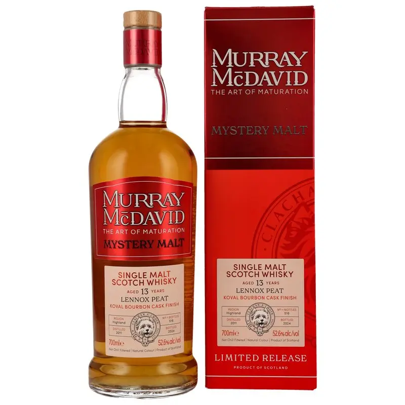 Lennox Peat 2011/2024 - 13 y.o. - Koval Bourbon Cask - Murray McDavid