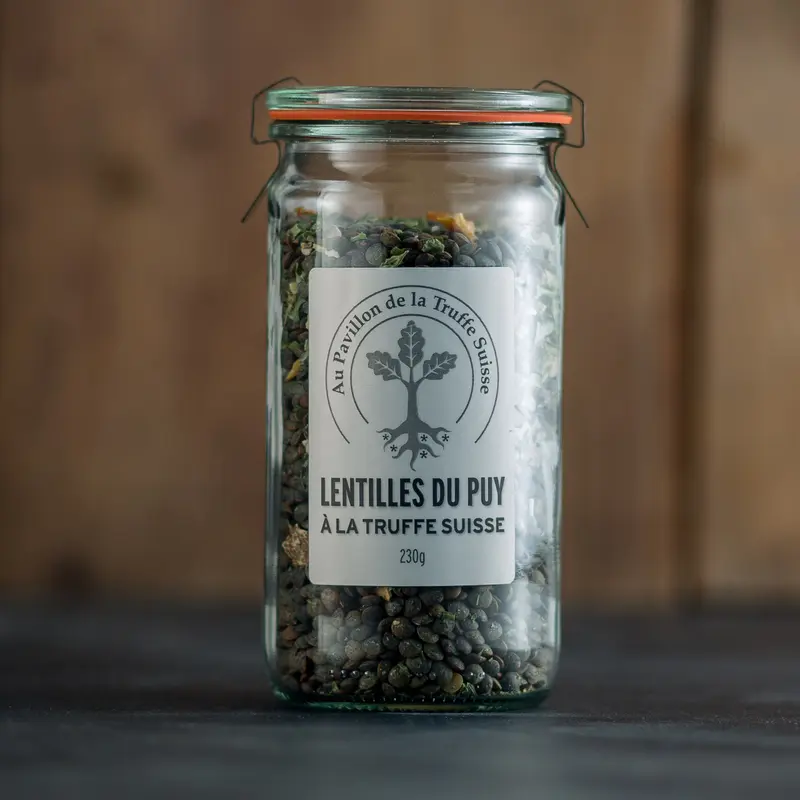 Lentilles du Puy à la Truffe Suisse