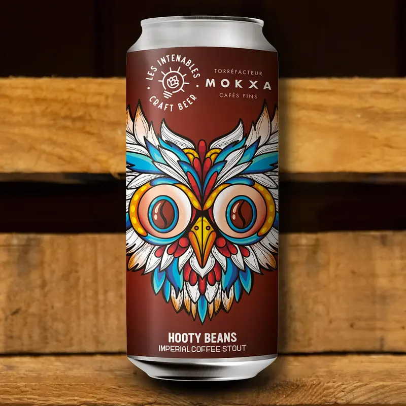 LES INTENABLES - Hooty Beans - Imperial Stout - Can - 44cl