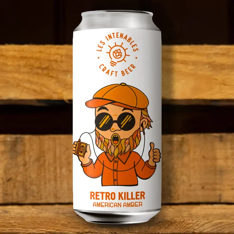 LES INTENABLES - Retro Killer - Amber Ale - Can - 44cl