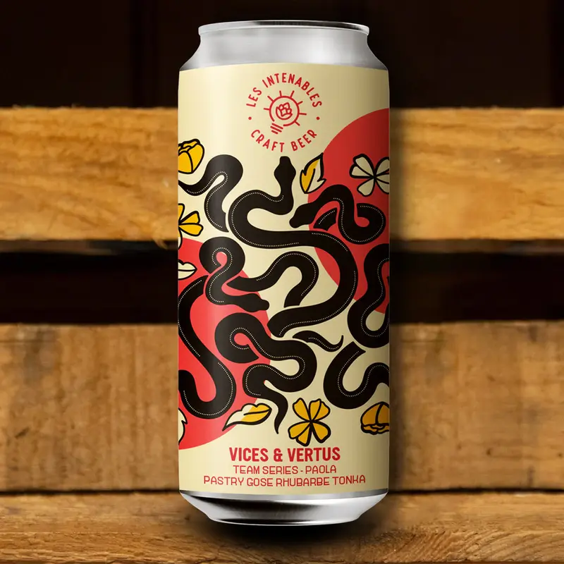 LES INTENABLES - Vices et Vertus - Pastry Gose - Can - 44cl