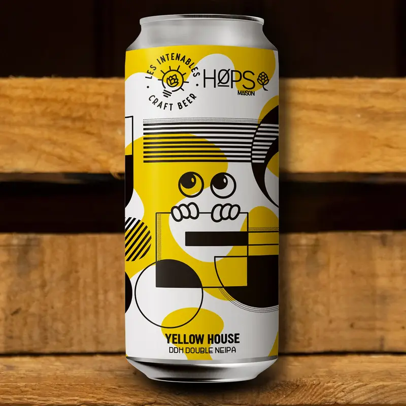 LES INTENABLES - Yellow House - Hazy DIPA - Can - 44cl