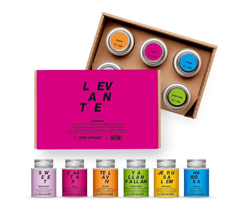 LEVANTE | Gewürze Set | 6er Geschenkbox