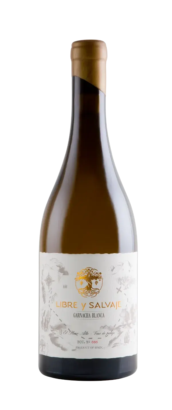 Libre y Salvaje Garnacha Blanca 2023 75cl