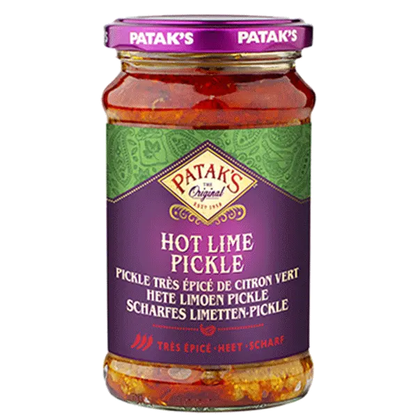 Lime Pickle Hot Patak - 283 g