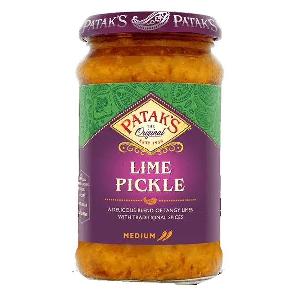 Lime Pickle Mild Patak - 283 g